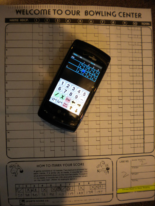 Why learn how to keep score when there's an app for that!?