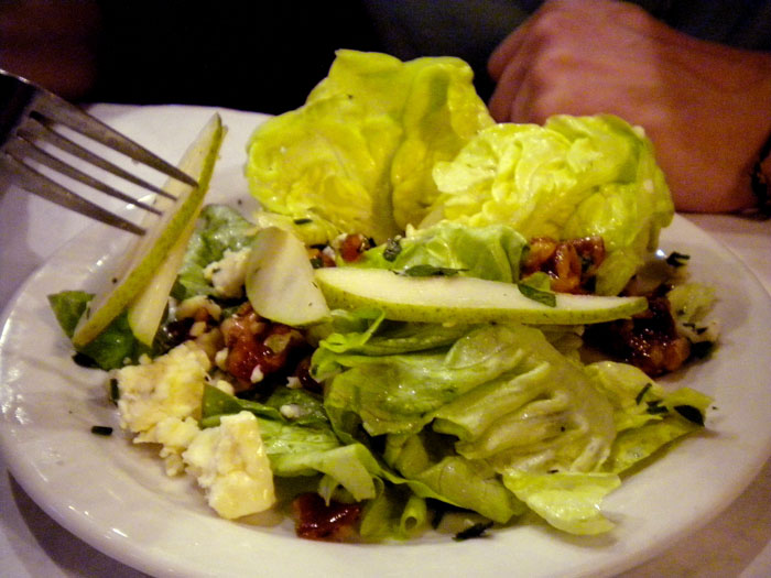 Pear salad, Ritz Grill, Colorado Springs