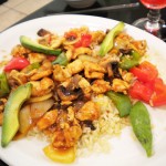 A chicken dish from The Flow Of Mexico, downtown Colorado Springs