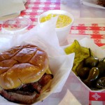 Brisket sandwich, Rudy's in Colorado Springs