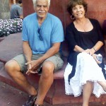 Mom and dad on Pearl Street, Boulder, CO