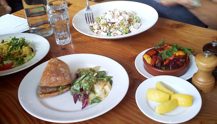 Lunch at The Kitchen, Boulder, CO