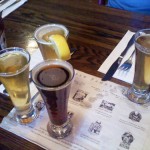 Beer tasting at Coopersmith's Brew Pub in Ft. Collins, CO