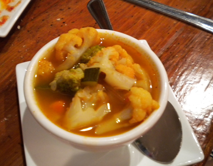 Minestrone soup from Antica Roma Trattoria, Boulder, CO