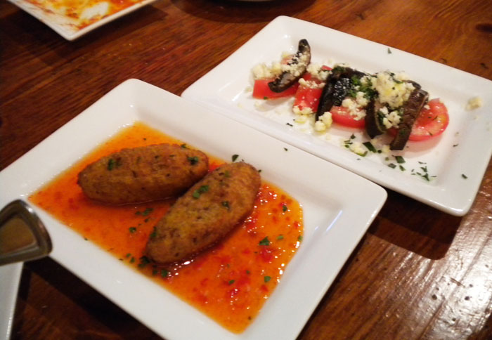 Appetizers at Antica Roma Trattoria, Boulder, CO