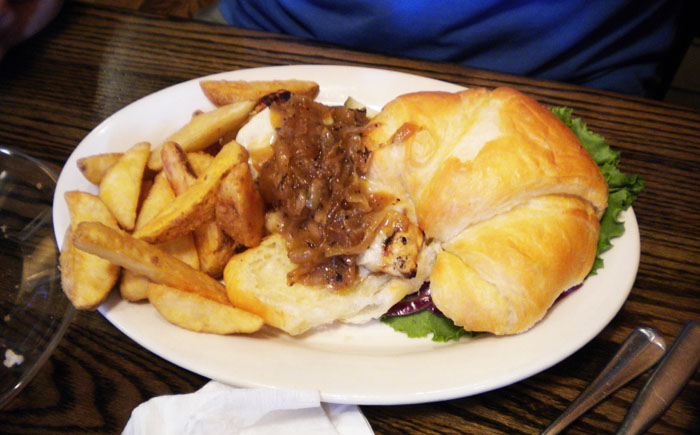 Lunch at Coopersmith's Brew Pub, Ft. Collins, CO