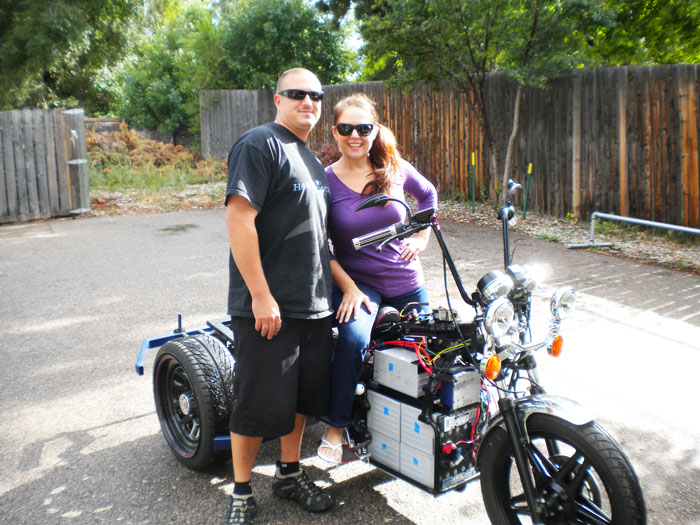 Blindspot Cycles- my cousin's electric motorcycle company, Ft. Collins, CO